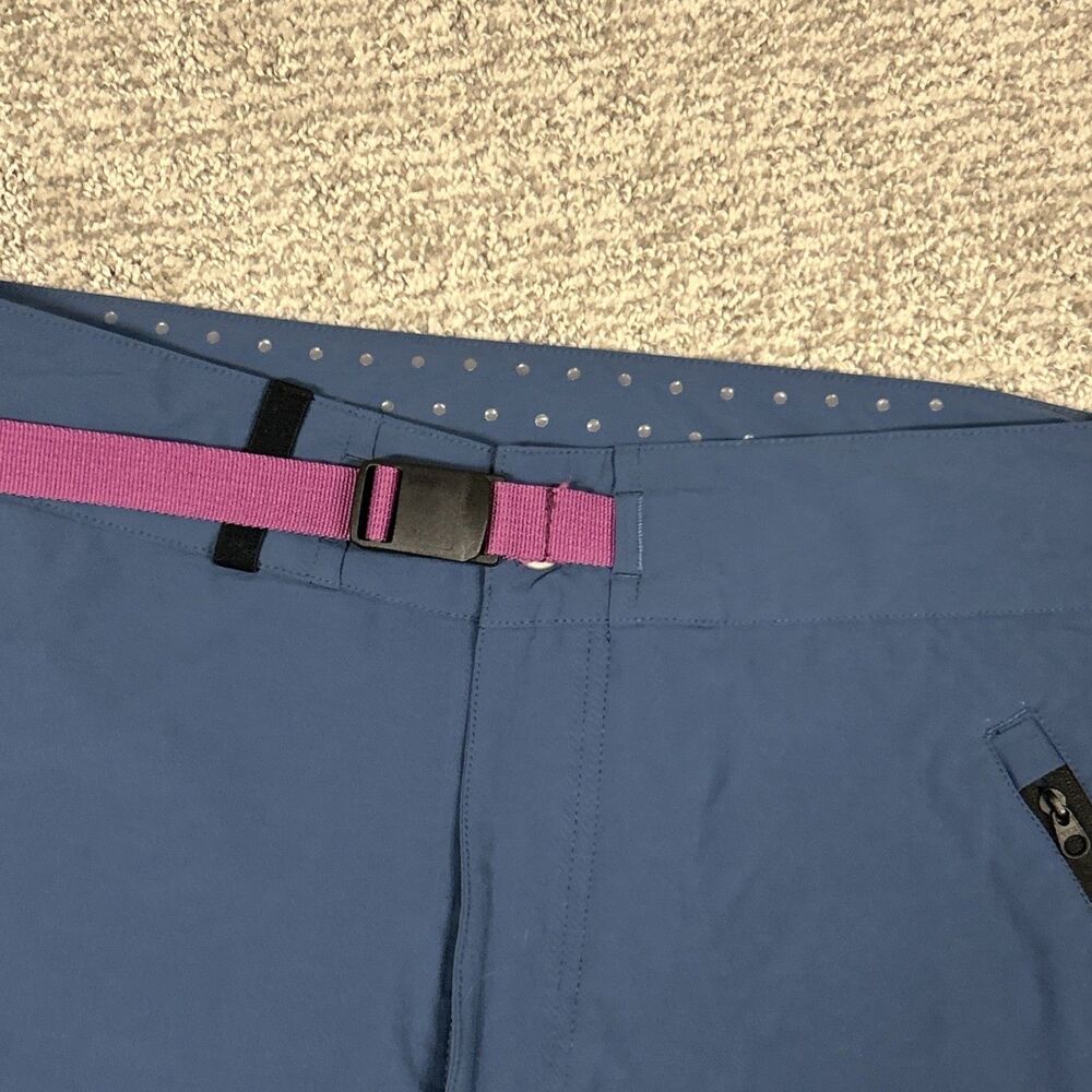 Backcountry Pants Womens XXL Hiking Climbing Joggers Blue Belted Pockets - Picture 4 of 7